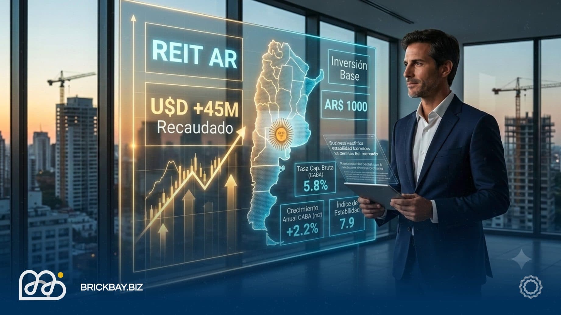 El primer REIT de Argentina es un éxito